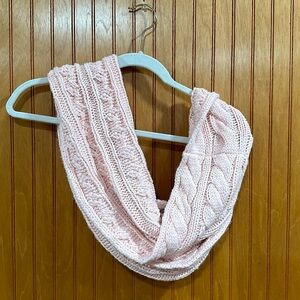 beautiful pink infinity scarf